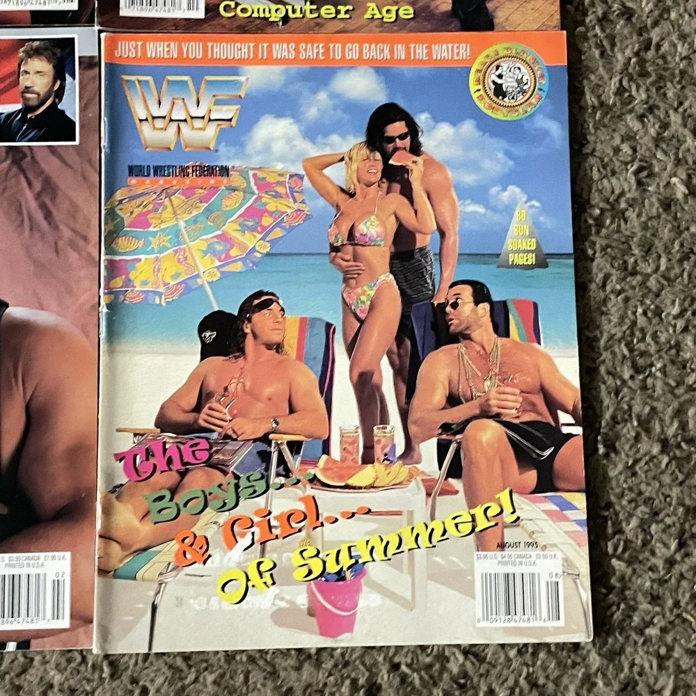 Wrestling Magazine Lot 4 WWE WWF 1997 2007 2011 2012 Stone Cold Triple H